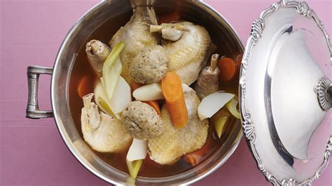 poule au pot menu